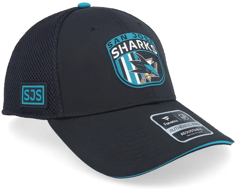 Fanatics San Jose Sharks Authentic Pro Draft Black/Active Blue Trucker online