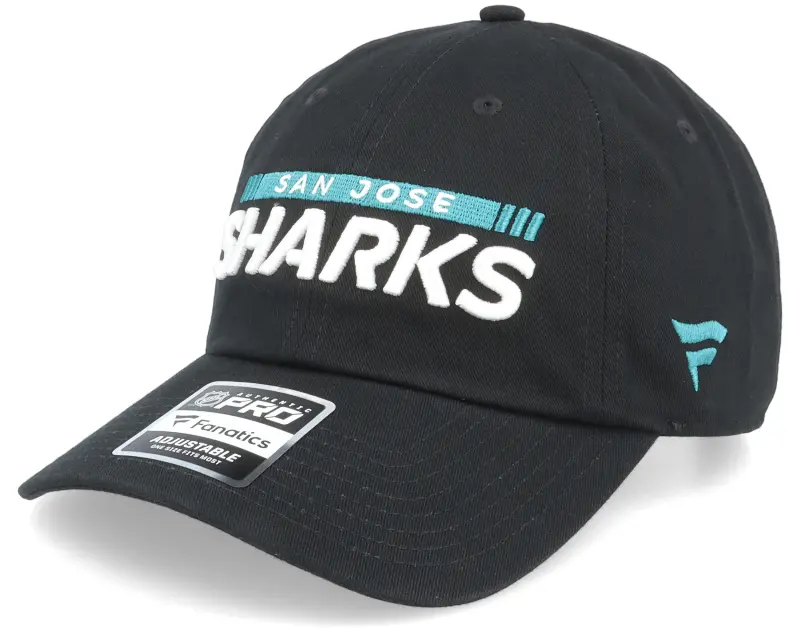 Fanatics San Jose Sharks Authentic Pro Game&Train Black Dad Cap online