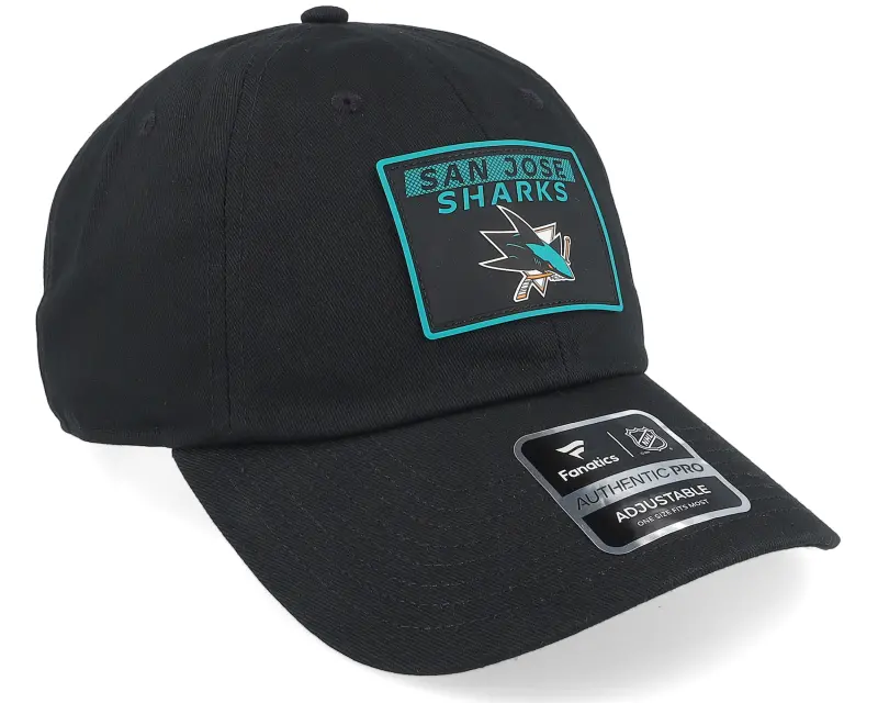 Fanatics San Jose Sharks Authentic Pro Rink Prime Black Dad Cap online