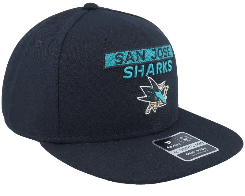 Fanatics San Jose Sharks Authentic Pro Rink Prime Black Snapback online