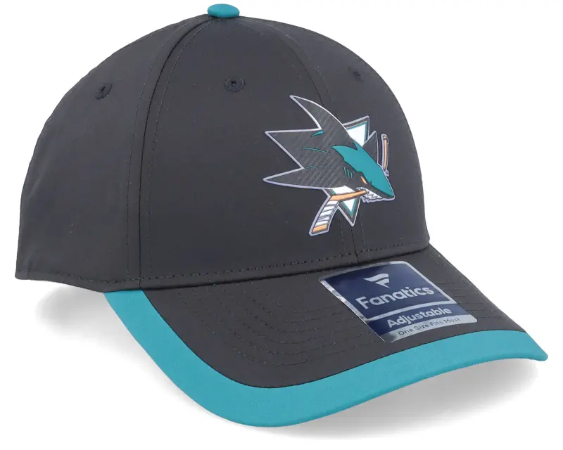 Fanatics San Jose Sharks Defender Black/Active Blue Adjustable online