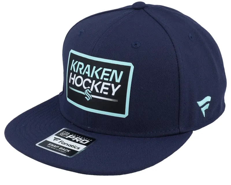 Fanatics Seattle Kraken Authentic Pro Prime Navy Snapback online
