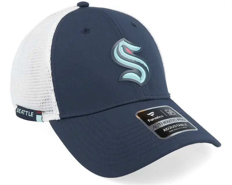 Fanatics Seattle Kraken Authentic Pro Rink T. Navy/White Trucker online