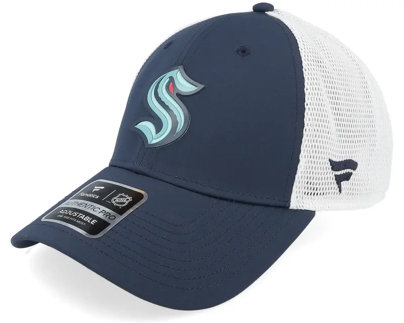 Fanatics Seattle Kraken Authentic Pro Rink T. Navy/White Trucker online