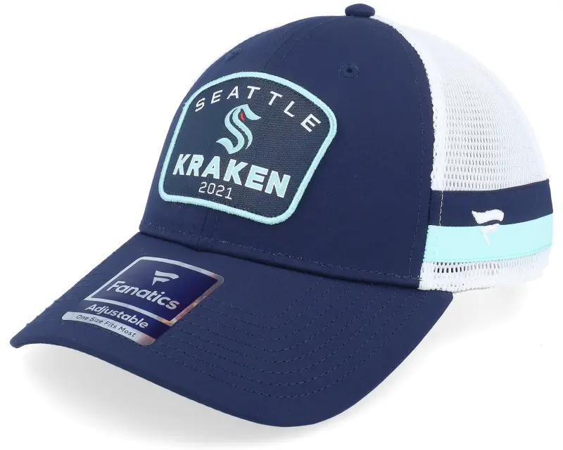 Fanatics Seattle Kraken Navy/Icy Blue Trucker online