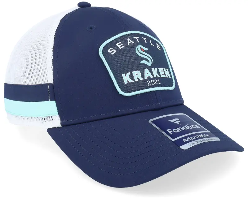 Fanatics Seattle Kraken Navy/Icy Blue Trucker online