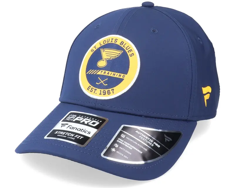Fanatics St. Louis Blues Authentic Pro Training Flex Navy Flexfit online