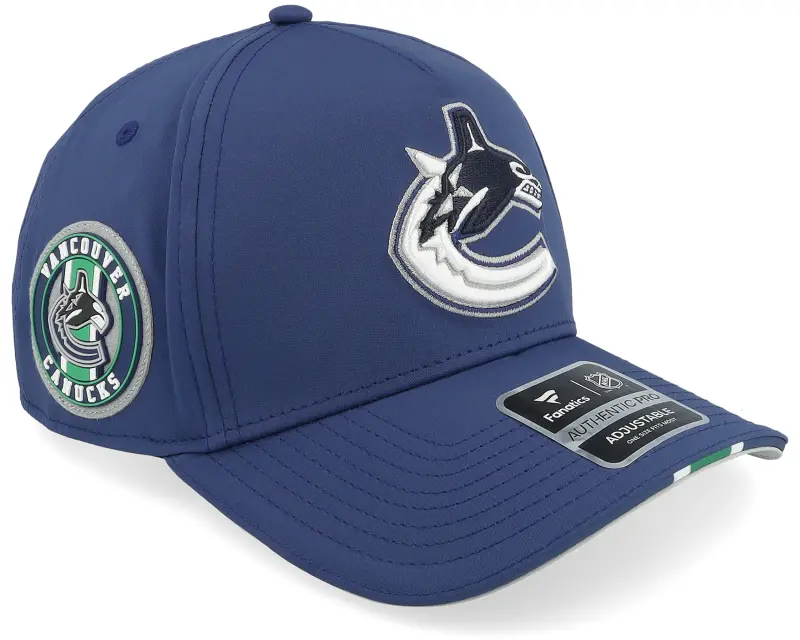 Fanatics Vancouver Canucks Auth Pro NHL Mesh Gray/Blue Adjustable online