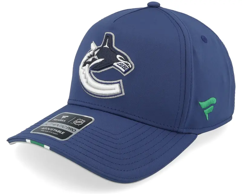 Fanatics Vancouver Canucks Auth Pro NHL Mesh Gray/Blue Adjustable online