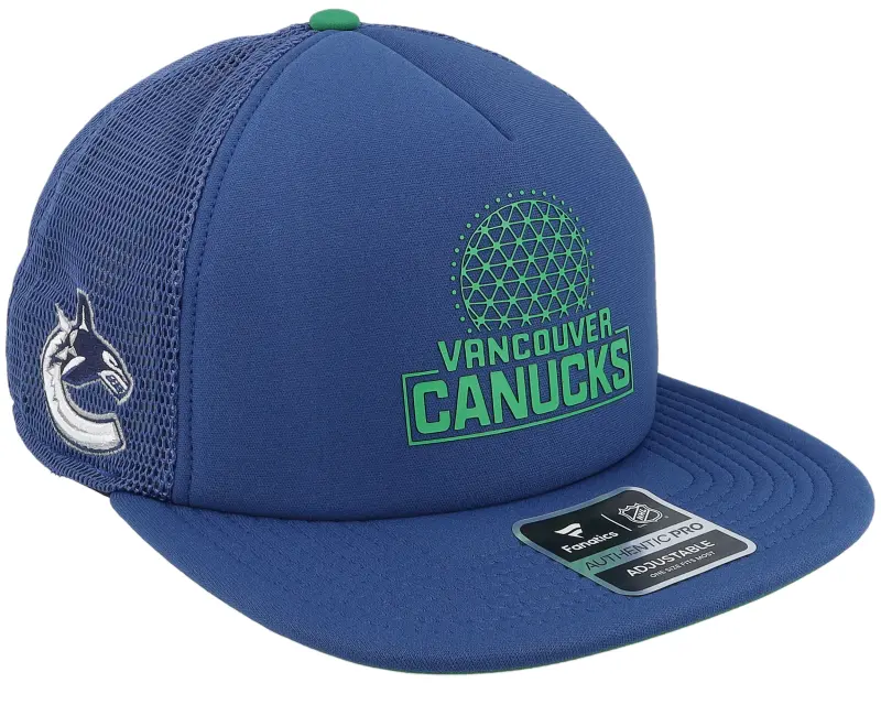 Fanatics Vancouver Canucks Authentic Pro Rink Hometown Blue/Kelly Trucker online