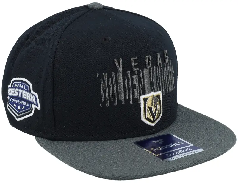 Fanatics Vegas Golden Knights Black/Charcoal Heather Snapback online