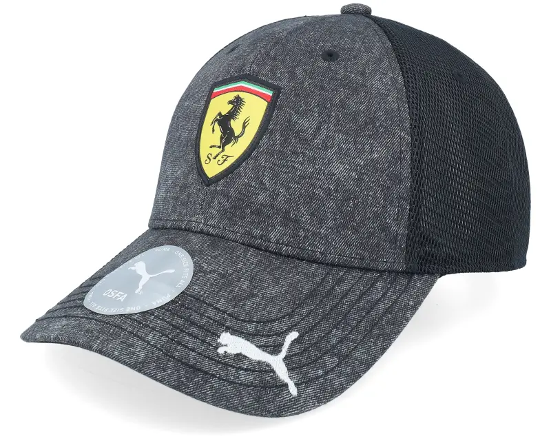 Formula One Ferrari F1 25 Puma Heather Black Trucker online