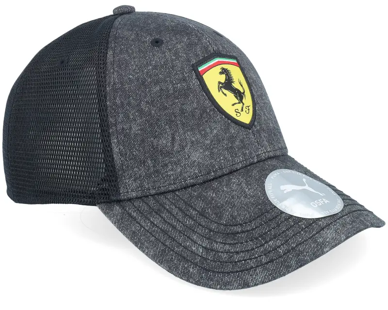 Formula One Ferrari F1 25 Puma Heather Black Trucker online
