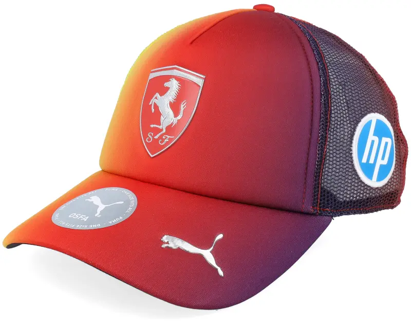 Formula One Ferrari F1 25 Special Edition British GP Hamilton Red/Yellow Gradient A-Frame Foam Trucker online