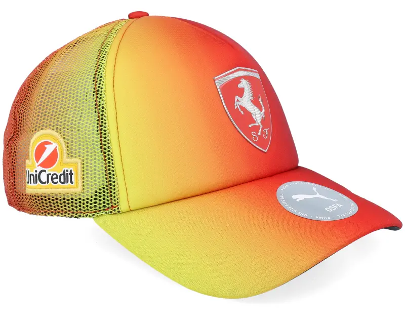 Formula One Ferrari F1 25 Special Edition British GP Hamilton Red/Yellow Gradient A-Frame Foam Trucker online