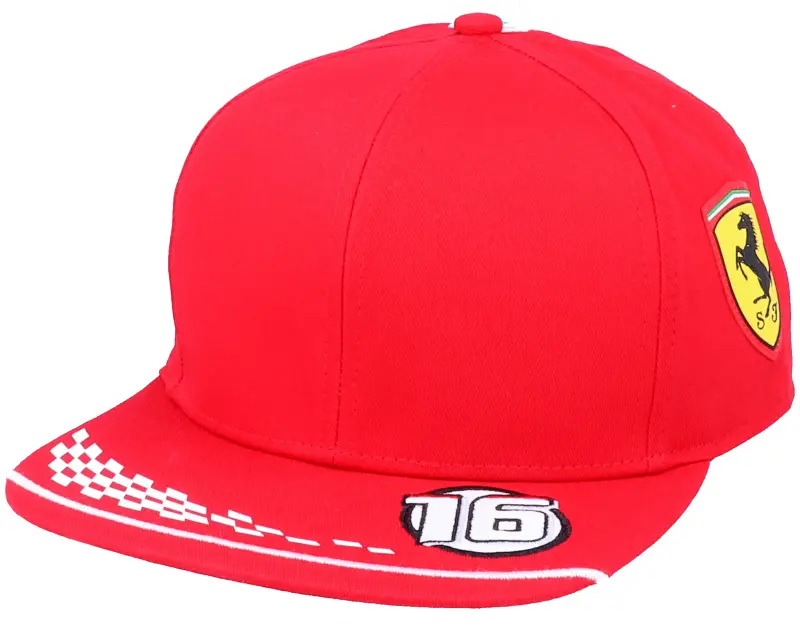Formula One Ferrari Leclerc Cap Red Snapback online