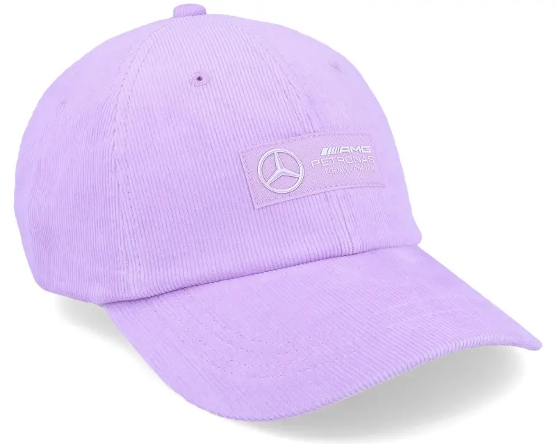Formula One Mercedes AMG F1 23 Retro Cord Lilac Dad Cap online