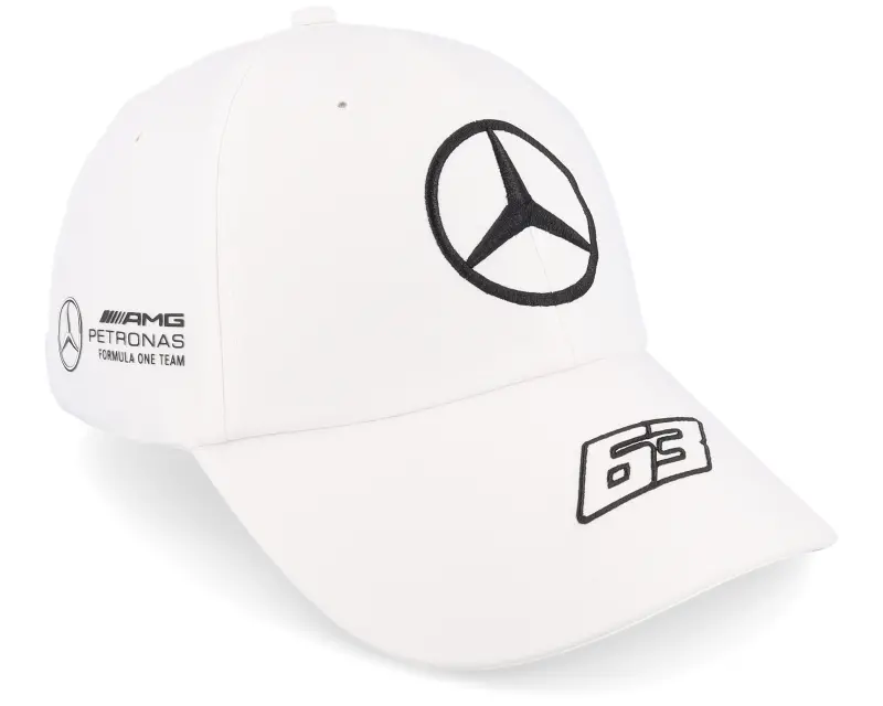 Formula One Mercedes AMG F1 23 Russel White Dad Cap online