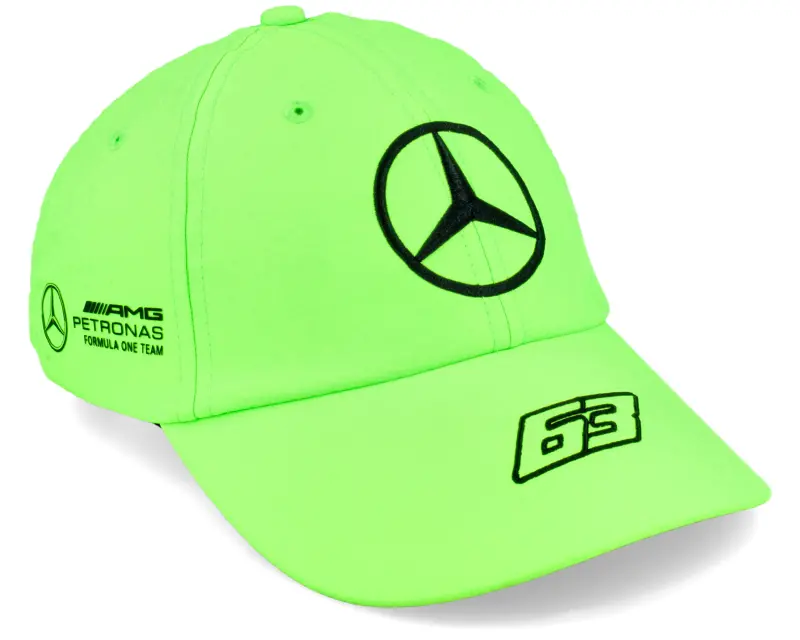 Formula One Mercedes AMG F1 23 Special Edition Russel Volt Green Dad Cap online
