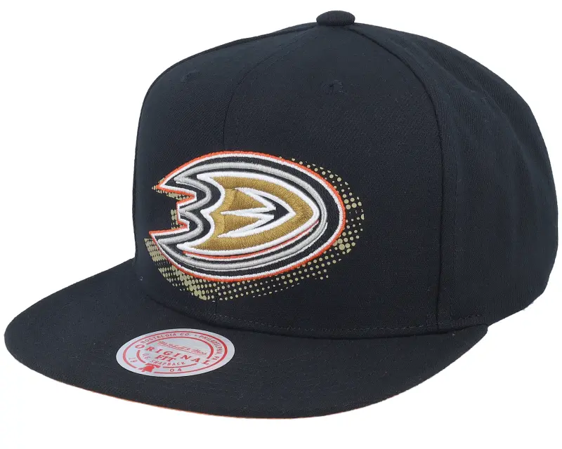 Mitchell & Ness Anaheim Ducks Big Face 7.0 Black Snapback online