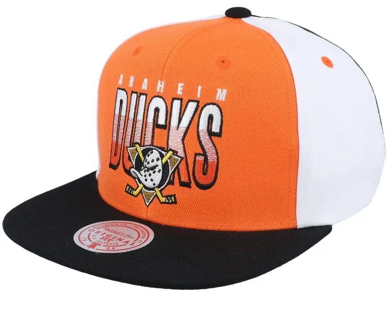Mitchell & Ness Anaheim Ducks Billboard 2 Orange/Black Snapback online