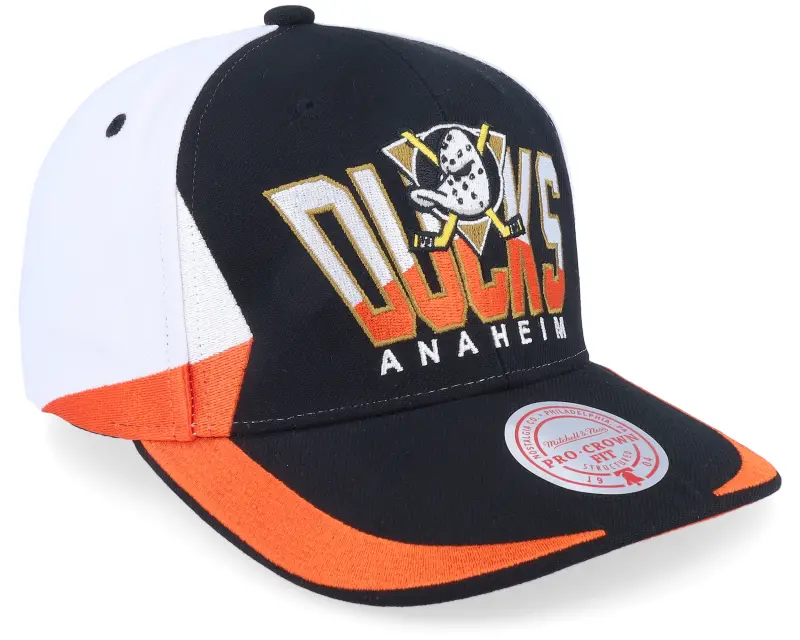Mitchell & Ness Anaheim Ducks Retrodome Pro Black Snapback online