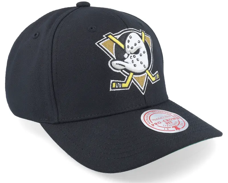 Mitchell & Ness Anaheim Ducks Team Ground 2.0 Pro Black Adjustable online