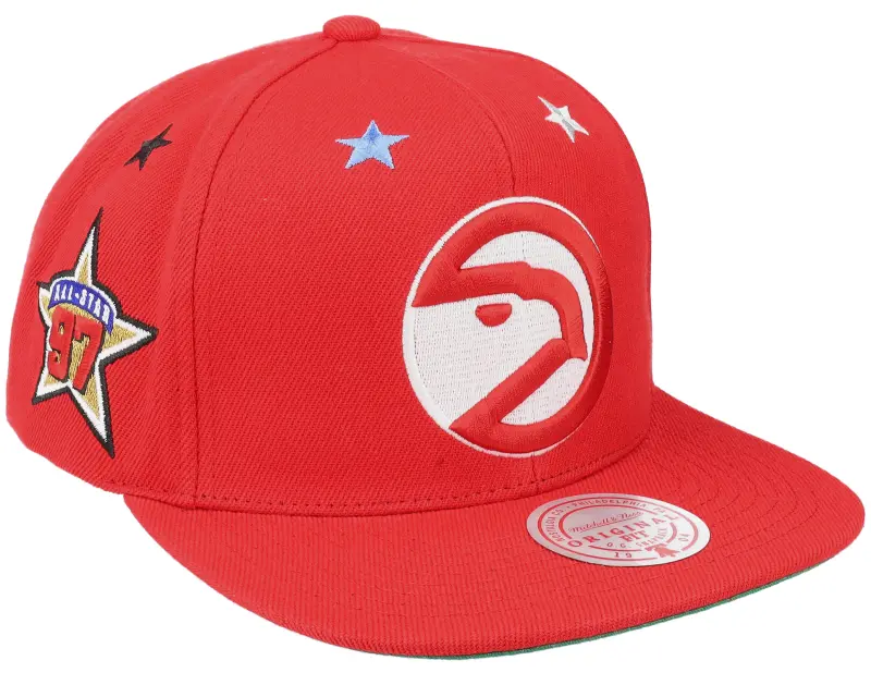 Mitchell & Ness Atlanta Hawks 97 Top Star Red Snapback online