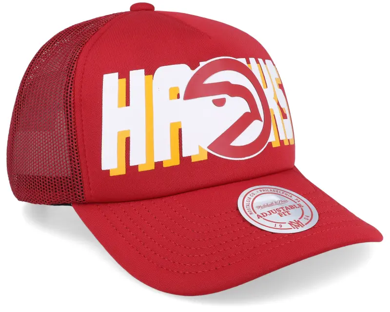 Mitchell & Ness Atlanta Hawks Billboard Hwc Red Trucker online