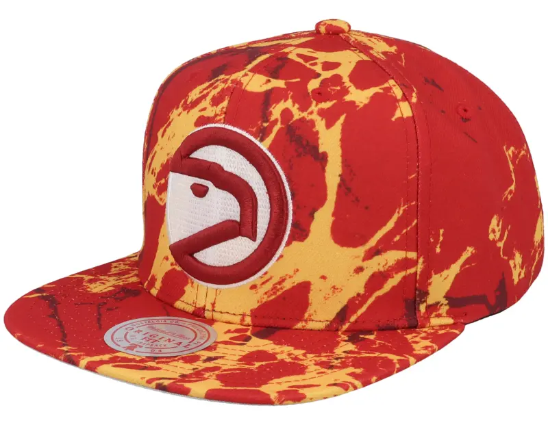 Mitchell & Ness Atlanta Hawks Down For All Red Snapback online