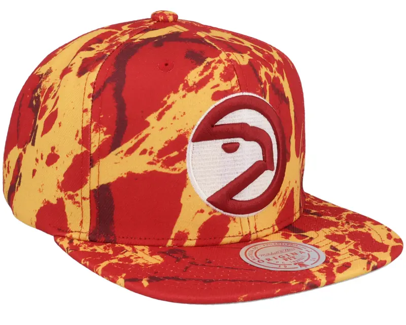 Mitchell & Ness Atlanta Hawks Down For All Red Snapback online