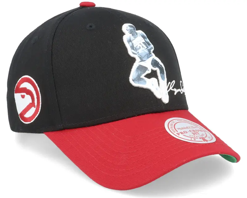 Mitchell & Ness Atlanta Hawks Highlight Real Wilkins Black/Red Adjustable online