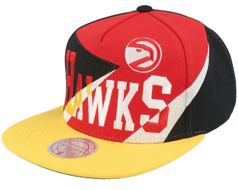 Mitchell & Ness Atlanta Hawks Multiply Red Snapback online