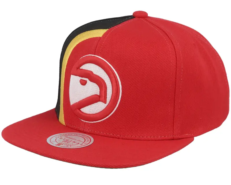 Mitchell & Ness Atlanta Hawks Retroline Red/Black Snapback online