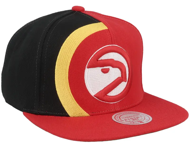 Mitchell & Ness Atlanta Hawks Retroline Red/Black Snapback online