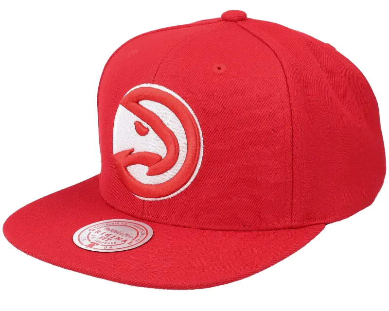 Mitchell & Ness Atlanta Hawks Team Ground 2.0 Red Snapback online