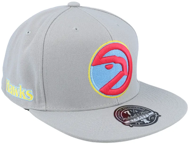 Mitchell & Ness Atlanta Hawks Til Dawn Grey Fitted online