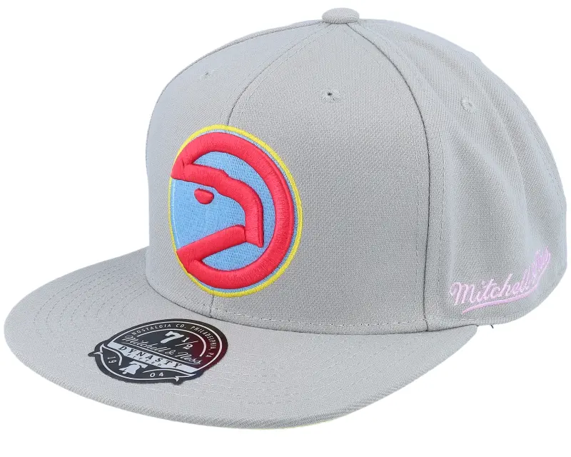 Mitchell & Ness Atlanta Hawks Til Dawn Grey Fitted online