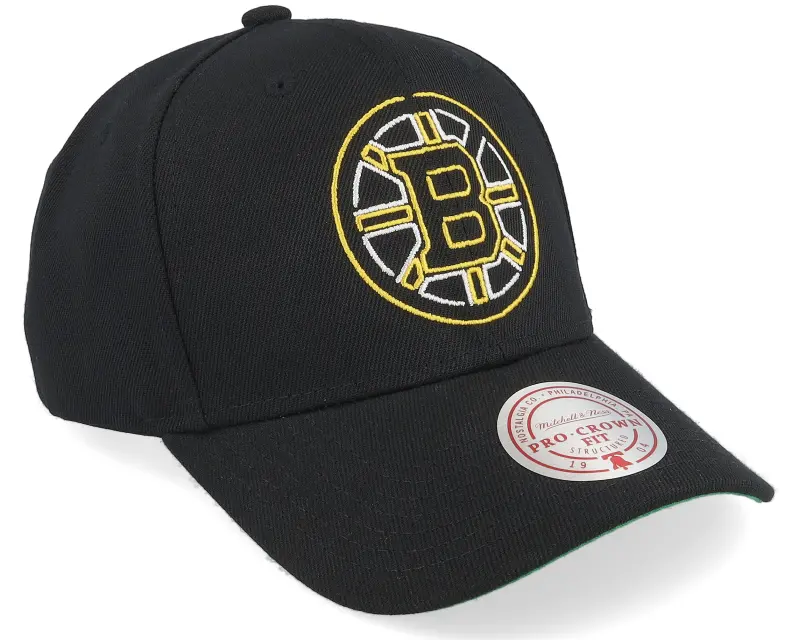 Mitchell & Ness Boston Bruins Neon Logo Pro Black Adjustable online