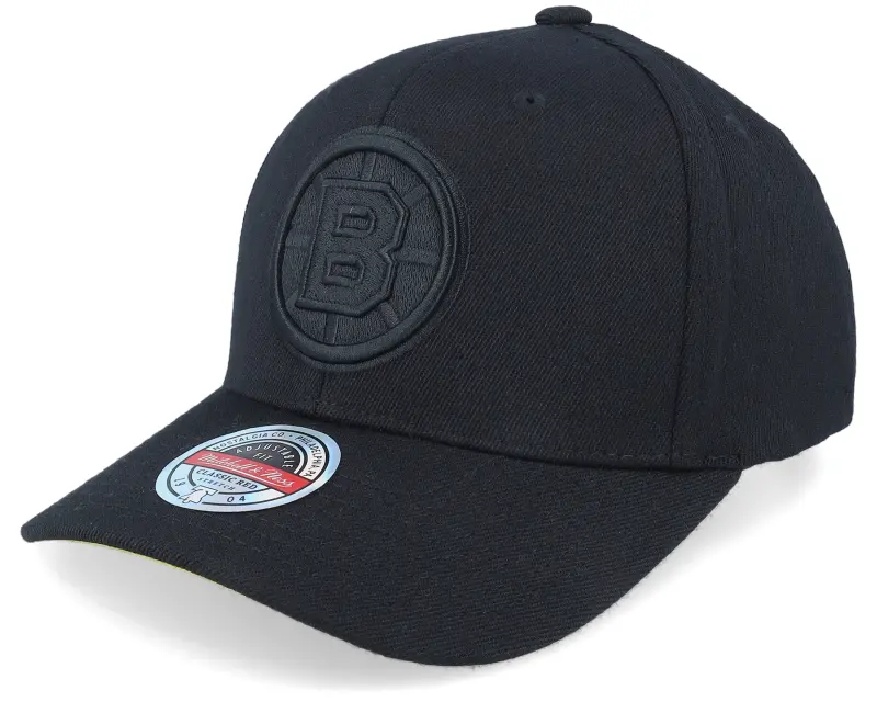 Mitchell & Ness Boston Bruins NHL Anniversary Patch Black Adjustable online