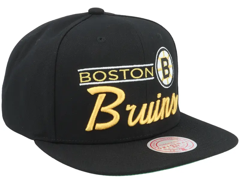 Mitchell & Ness Boston Bruins Retro Lock Up Black Snapback online