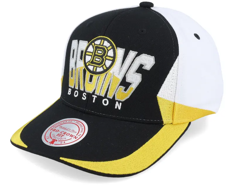 Mitchell & Ness Boston Bruins Retrodome Pro Vintage Black Adjustable online