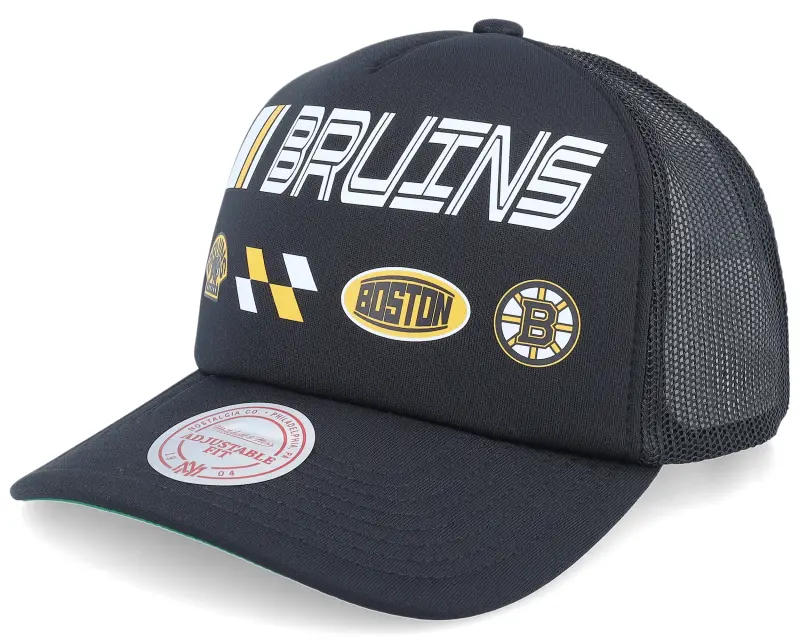 Mitchell & Ness Boston Bruins Speedway Hwc Black Trucker online