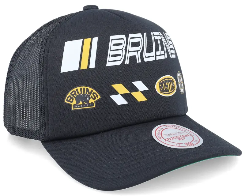 Mitchell & Ness Boston Bruins Speedway Hwc Black Trucker online