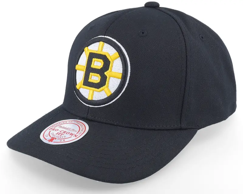 Mitchell & Ness Boston Bruins Team Ground 2.0 Pro Black Adjustable online