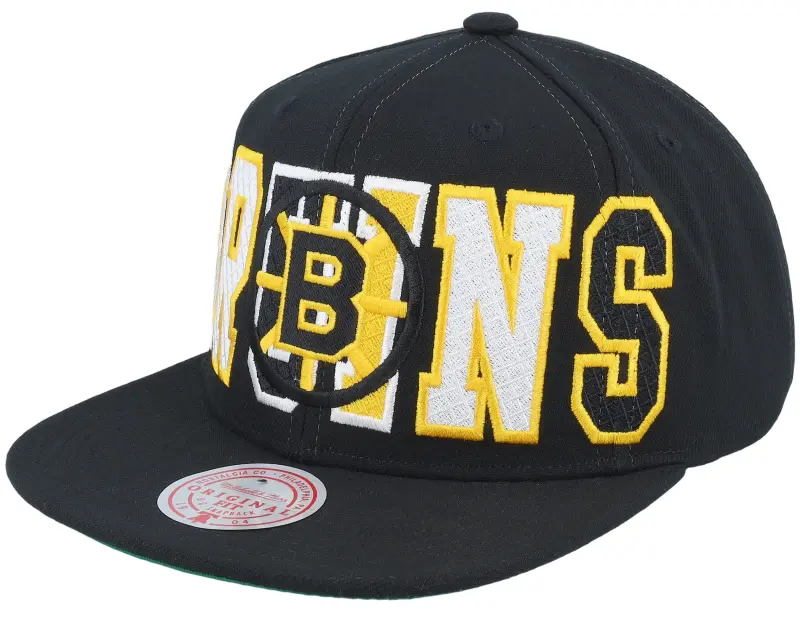 Mitchell & Ness Boston Bruins Varsity Bust Black Snapback online