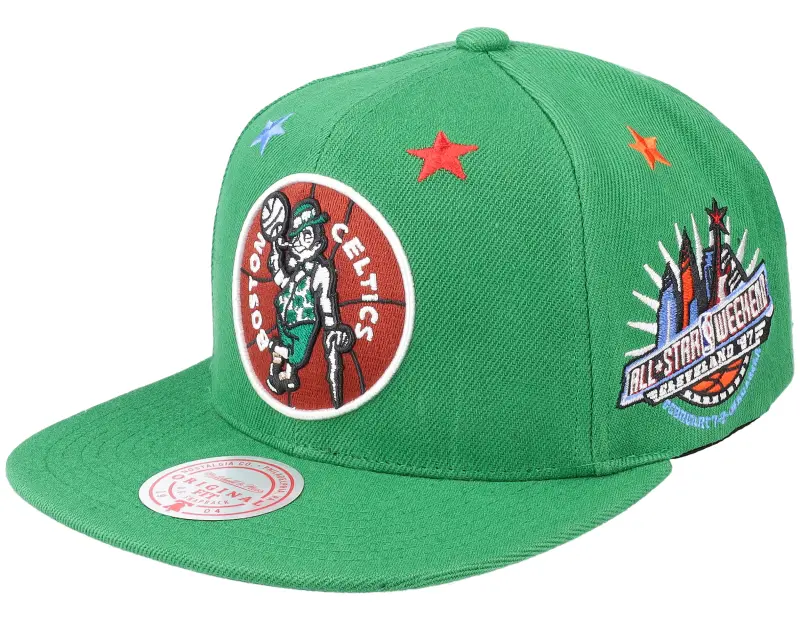 Mitchell & Ness Boston Celtics 97 Top Star Green Snapback online