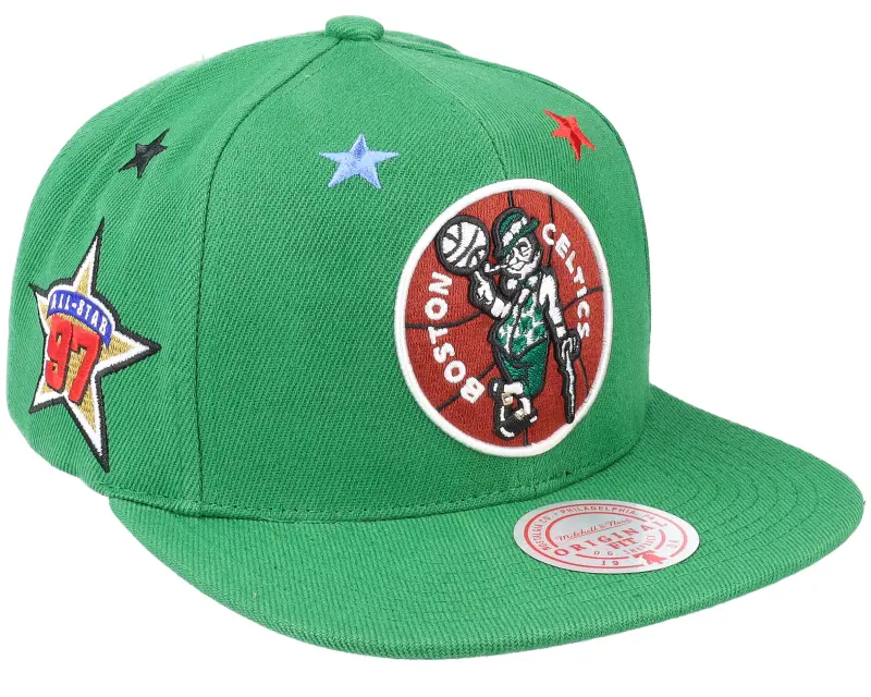 Mitchell & Ness Boston Celtics 97 Top Star Green Snapback online