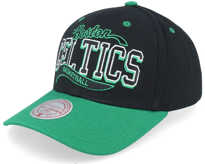 Mitchell & Ness Boston Celtics Beautiful Chaos Pro Black/Green Adjustable online