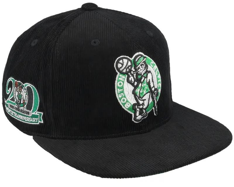 Mitchell & Ness Boston Celtics Black Cord Hwc Black Snapback online